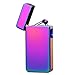 lcfun Dual Arc Plasma Lighter USB Rechargeable Arc Lighters Windproof Flameless Electric Lighter Candle Lighter (Magic)