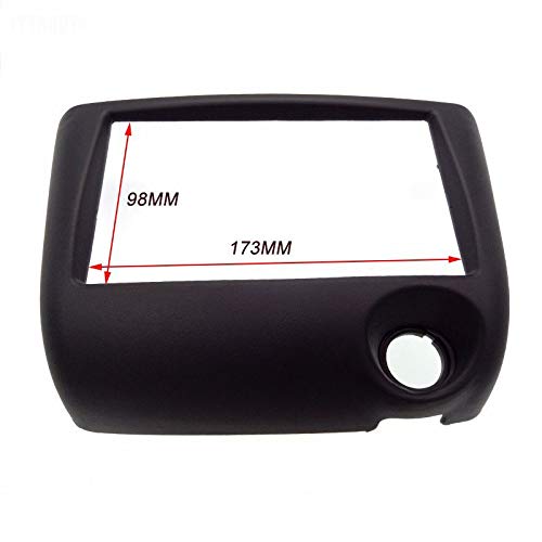Logo Installation Dash Kit 17398MM Double Din Car Radio Fascia Fit for 1999-2005 Toyota Vitz Yaris Echo Installation Frame Dash CD DVD Player Panel in-Dash Mounting Kits (Size : S)