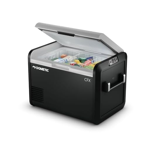 Dometic CFX3 55 - Glacière à Compression 55l - Glacière Électrique Voiture, Camping - 12V/24V Allume-cigare 100V/240V Secteur - Réfrigérateur Portable