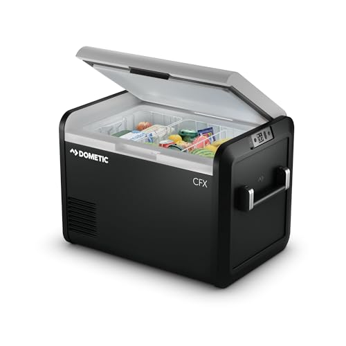 Dometic CFX3 55 - Glacière à Compression 55l - Glacière Électrique Voiture, Camping - 12V/24V Allume-cigare 100V/240V Secteur - Réfrigérateur Portable
