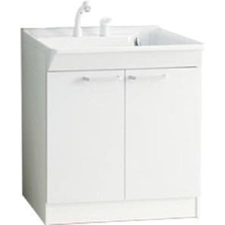 Amazon Toto 洗面化粧台 Keシリーズ 間口750 2枚扉タイプ ホワイト Ldcf075bagen2a Diy 工具 ガーデン