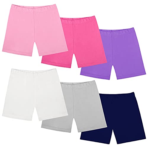 Ruisita 6 Pack Girls Dance Shorts Bike Shorts Playground Shorts Breathable And Safety #TOP7