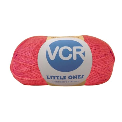 Image of VCR Raspberry Yarn, 100 Grams Hank, 190 Meters Length, Acrylic Ball for Crochet and Knitting, Soft Crosia Threads, Pack of 1 Yarn, Suitable for DIY Crafts