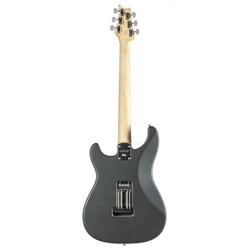 PRS Silver Sky Electric Guitar - Faded Black Tee with Maple Fretboard