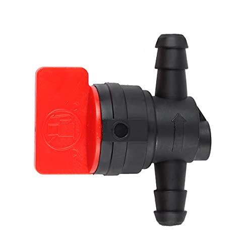 Hipa (Pack Of 10) 1/4" Inline Fuel Cut Off Shut Off Valve For 493960 494768 698183 Oregon 07-406 Compatible With John Deere Am36141 Am107340 Toro 54-3150 1-603770 #TOP5