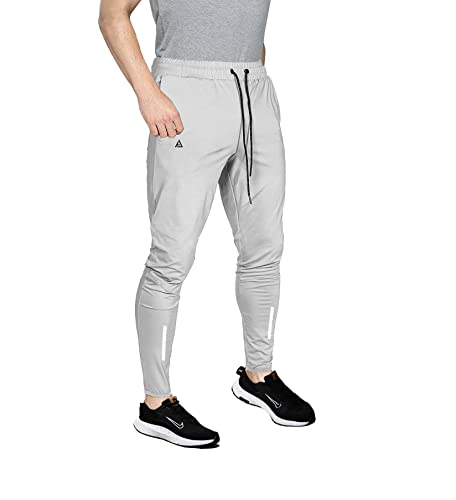 Image of AVOLT Men Slim Fit Lycra Blend Track Pants