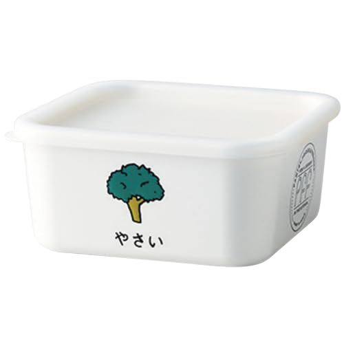 割れにくい 保存容器 キャニスター スクエアストッカー 約12cm PFF たべもの 冷凍 食洗機 電子レンジ対応 やさい 20−458198