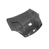 Capot moteur avant style TC en fibre de carbone   Kit carrosserie Compatible Pour Porsche Cayenne 9Y0 Coupé 2018 2023   Accessoires auto(Black3)