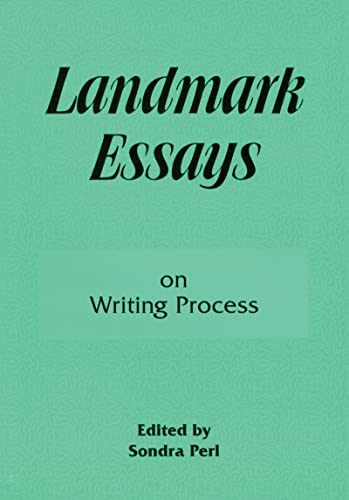 Landmark Essays on Writing Process: Volume 7 (Landmark Essays Series)