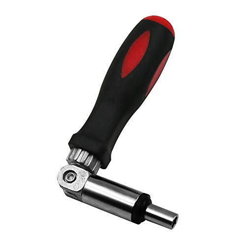 FUVOYA Forma de trinquete Destornillador 180 Grado Ajustable Cover