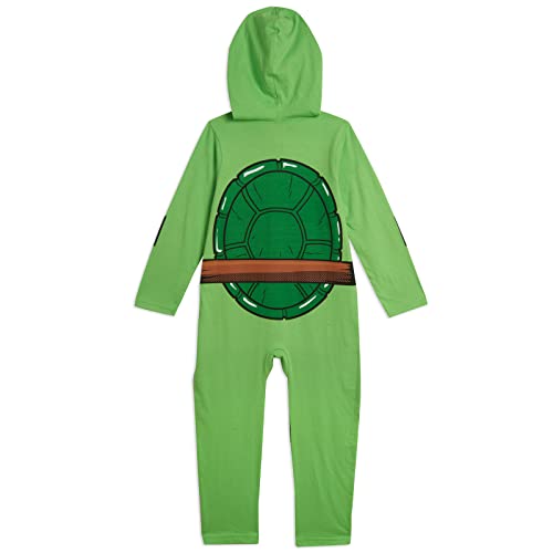 Teenage Mutant Ninja Turtles Toddler Boys Zip Up Cosplay Costume Coverall And Masks 2T #TOP3