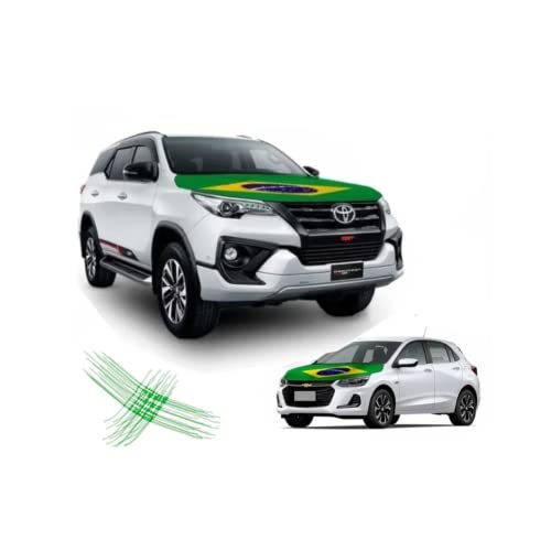 Bandeira Do Brasil Oficial Para Capô De Carro Tamanho Universal