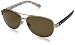 Kate Spade Women's Dalia2/P/s Aviator Sunglasses, Red Gold/Brown Polarized, 58 mm
