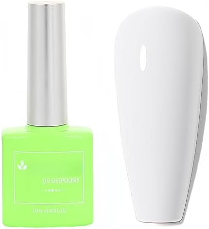 Amazon : ASMAYSA White Fingernail Polish - Long-Lasting Milk White