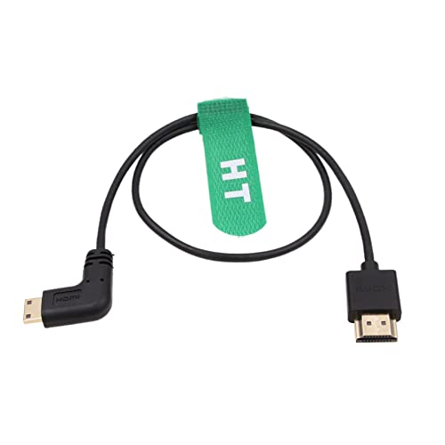 HangTon Mini HDMI 4K 60p 8K UHD Cable for Nikon Z5 Z7 D750 Sony CX7 SR7E Canon EOS R RP 5DIV ATOMOS Ninja V Portkeys Video Assis