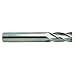 YG-1 07556 3/32" Carbide End Mill, 4 Flute, Regular Length, Uncoated Finish, 1-1/2" Length