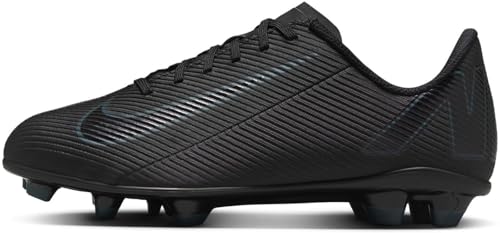 Nike Unisex Kids Jr. Vapor 16 Club Fg/Mg Football Shoe, Black Black Deep Jungle, 2 UK - Image 5