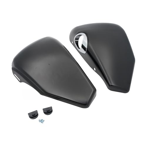 Cache-batterie latéral de carénage noir mat pour Sportster XL 883 1200 2013