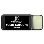 Solid Cologne For Men Sandalwood - Patchouli & Cedarwood After Shave Aftershave balm Smoky and leathery