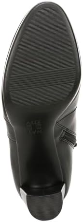 Naturalizer Womens Braxton Platform Ankle Boot Black Crinkle 7.5 M | Image 7
