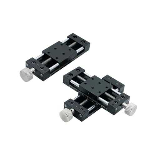 Étage linéaire de réglage fin X 40mm pour corriger le jeu des tables coulissantes