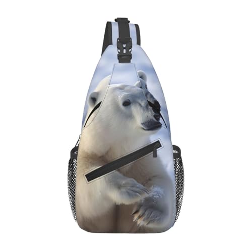 Bolso cruzado Polar bear para trekking y viaje
