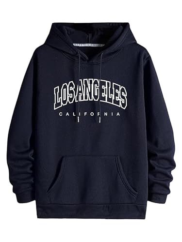 Lymio Hoodies || Sweatshirt for Unisex || Unisex Hoodie (H-14-17) (L, Blue)