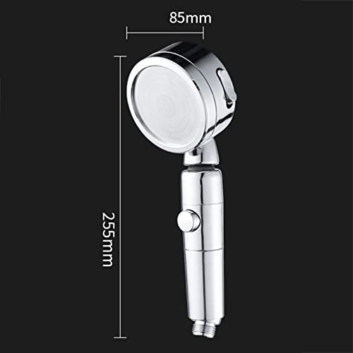 Robinet de baignoire avec kit de tuyau de douche chrome 3 modes