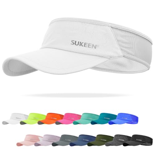 Sukeen Sports Sun Visor In White