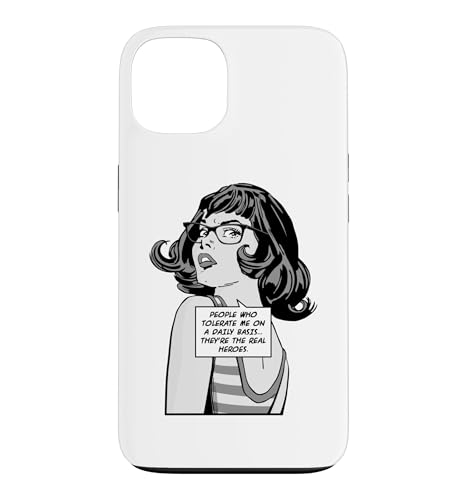 People Who Tolerate Me On A Daily Basis ����ȃ|�b�v�A�[�g �X�}�z�P�[�X iPhone 13 �p