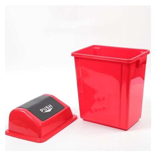 Caneca de basura con tapa abatible de 40 L para cocina miniatura 4