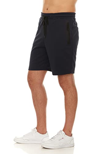 Pure Champ Mens Shorts 3 Pack Tech Fleece Gym Shorts For Men Athletic Workout Shorts With Zipper Pocket And Drawstring Size Xs-3Xl (Set-01 Xl) #TOP3