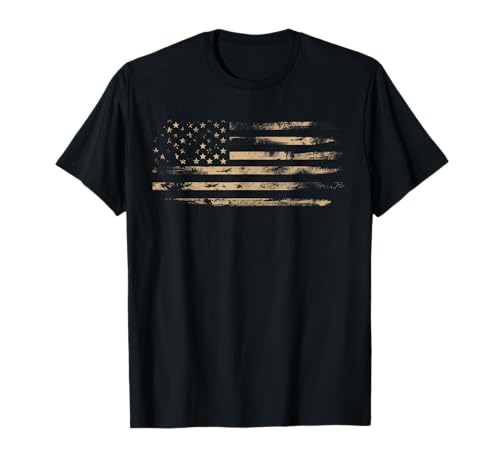 Bandiera Americana USA Flag Bandiere Stati Uniti Uomo Donna Maglietta