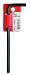 Bondhus 15772 8mm Ball End Tip Hex Key L-Wrench with ProGuard Finish, Tagged and Barcoded, Long Arm