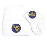 Future Tailgater West Virginia Mountaineers Newborn Baby Knit Cap and Socks Set