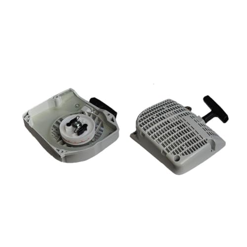Vilgftyiet Avviamento a mano per modelli di motosega MS064 MS065 MS066, ricambio MS660 Starter con struttura in plastica resistente e metallo