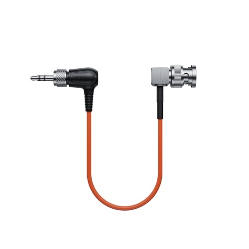 Saramonic SR-TRS-C06 Locking 3.5mm TRS to BNC Timecode Cable for Timecode Devices, Broadcast Cams (Sony/Panasonic/Blackmagic) and Recorders (Zoom/Zaxcom/Sony)