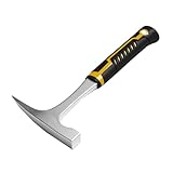 Vibsky Geologischer Hammer mit flachem und spitzem Kopf, 45 Stahlkonstruktion, für Bergbauforschung (C)