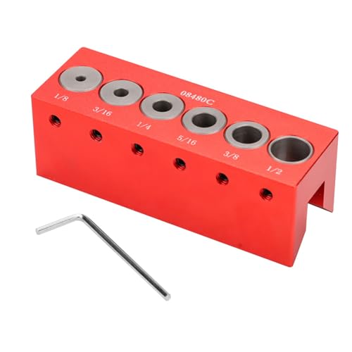 Plantilla vertical de bolsillo para carpintería, localizador de perforación de madera, centrado, guía de taladro, perforador, localizador de bolsillo