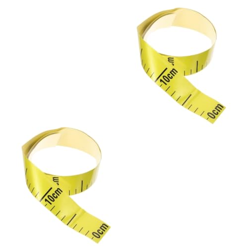 DINHEAROM 2pcs Gauge Marking Sticker Liquid Level Indicator Self-adhesive Water Level Stixkers