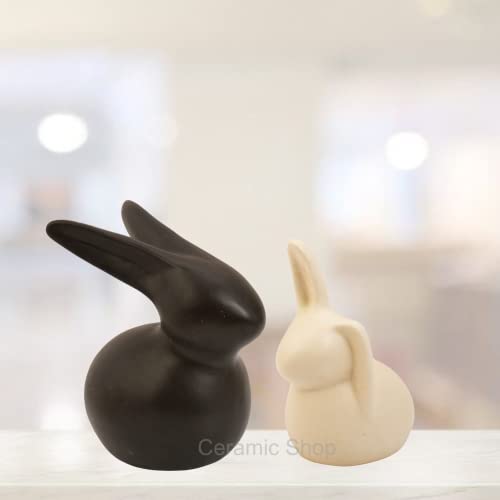 Image of Ceramic Shop asraunaut (Black Rabbit - 1)