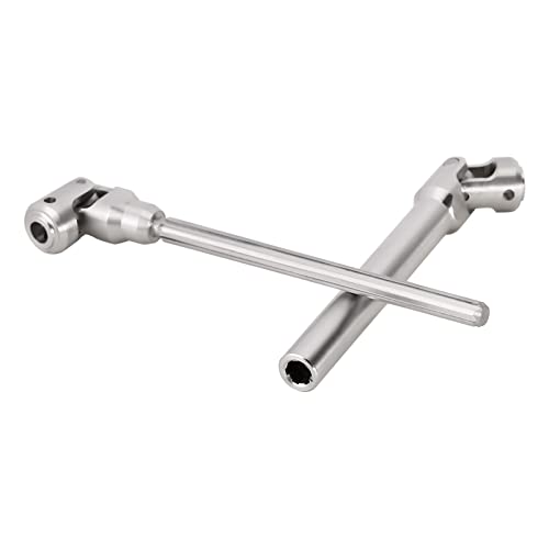 Image of INJORA Drive Shaft Stainless Steel Heavy Duty for Axial SCX10 90046 AXI03007 TRX4 Redcat Gen8 1 /10 RC Car Crawler Upgrade