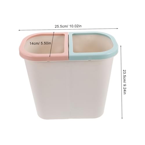 Caneca de basura delgada con compartimentos para baño y cocina miniatura 2