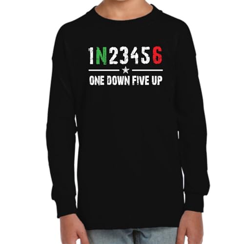 MyPato Camiseta Infantil Manga Larga de Niño Niña Deporte Moto Actitud sobre Ruedas,Alma Motera 004 8 años