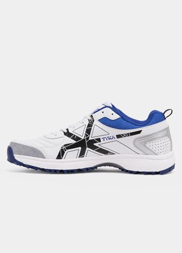 Image of TYKA Stunner-160 Cricket Shoes with Rubber Studs for Men