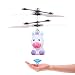 RC Helicopter with Rechargeable Mini LED Light Up Infrared Induction Drone, Flying Toys - Unicorn, RC Toy Drone for Kids Boys Girls Indoor Games by PALA PERRA