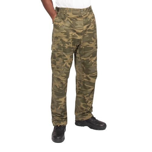 Rothco Tactical BDU Pants  Rugged Cargo Outdoor Hiking EDC Work Uniform