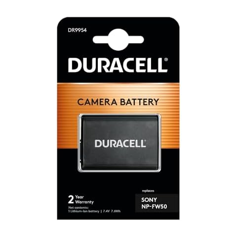 Duracell NP-FW50 Battery for Sony Cameras Cover