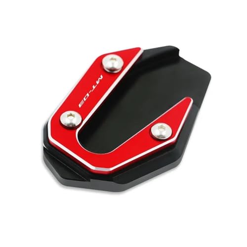 Élargisseur de béquille moto MT-03 R3 pad de support CNC anti-enfoncement