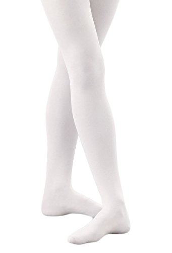 Grandeur Cycle Women's Solid Colored Opaque Seamless Footed Tights